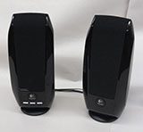 Portable computer speakers.