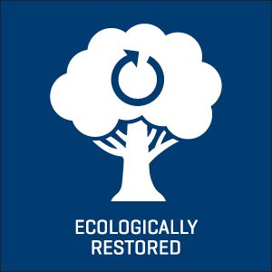 Ecologically restored icon.