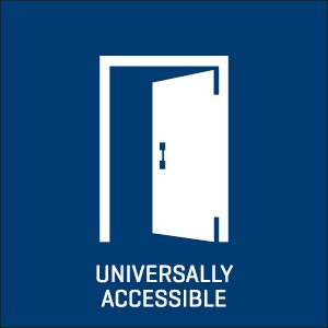 Universally accessible icon.