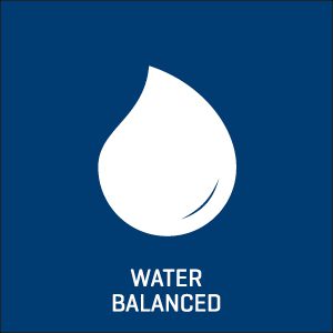 Water balanced icon.