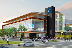 image of new BCIT building