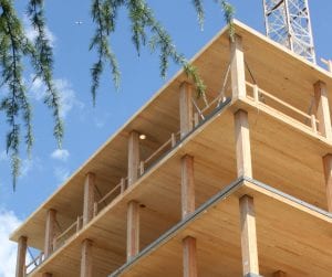 image of building made of lumber