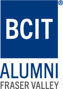 BCIT Alumni Fraser Valley text and logo