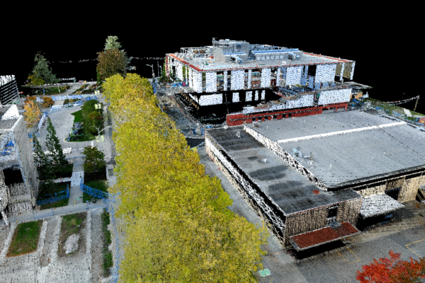 3D point cloud model of HSC