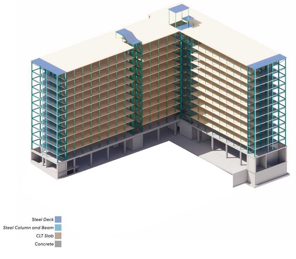 Tall Timber Student Housing Building Model