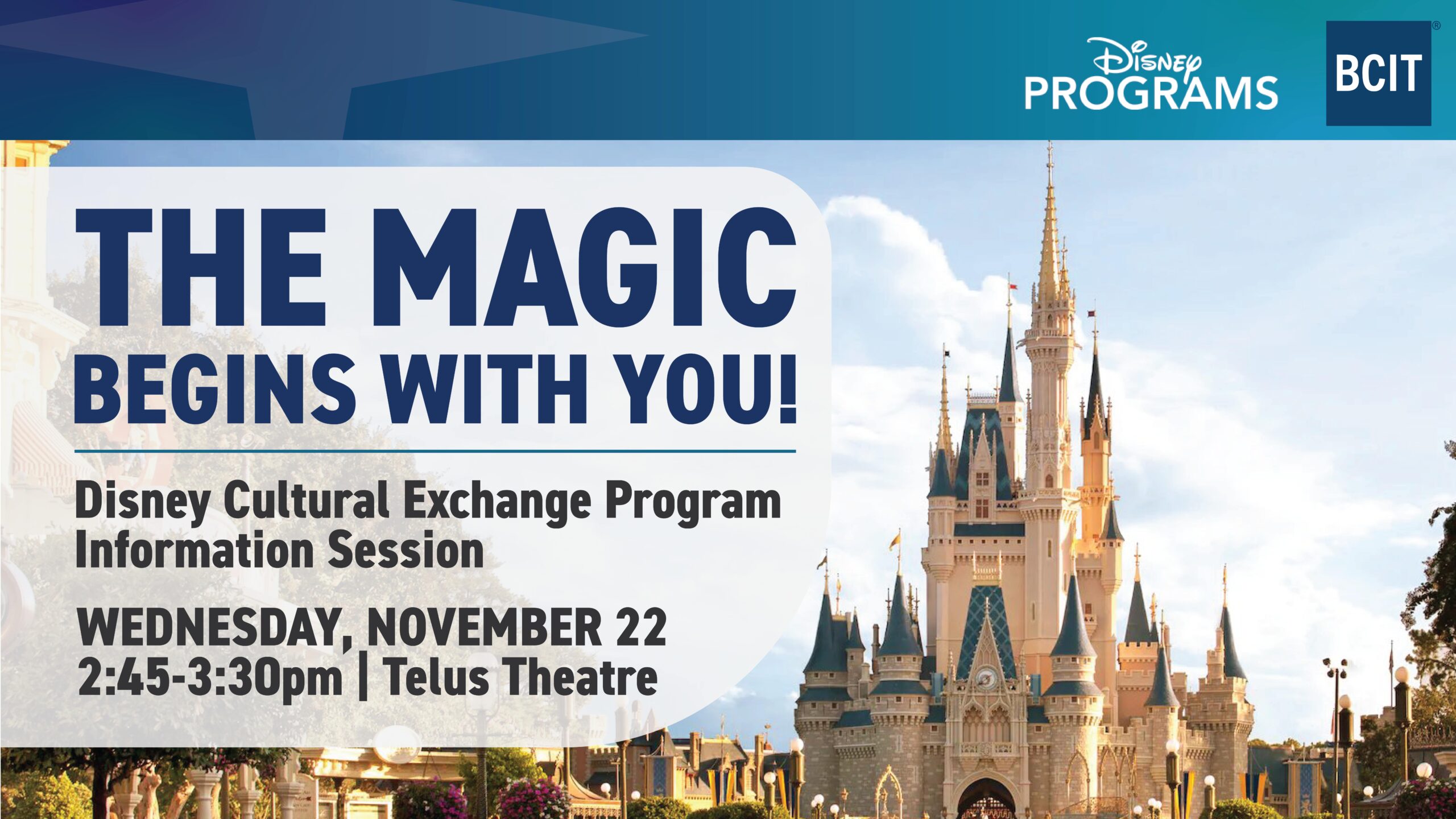 Disney Cultural Exchange Program Info Session