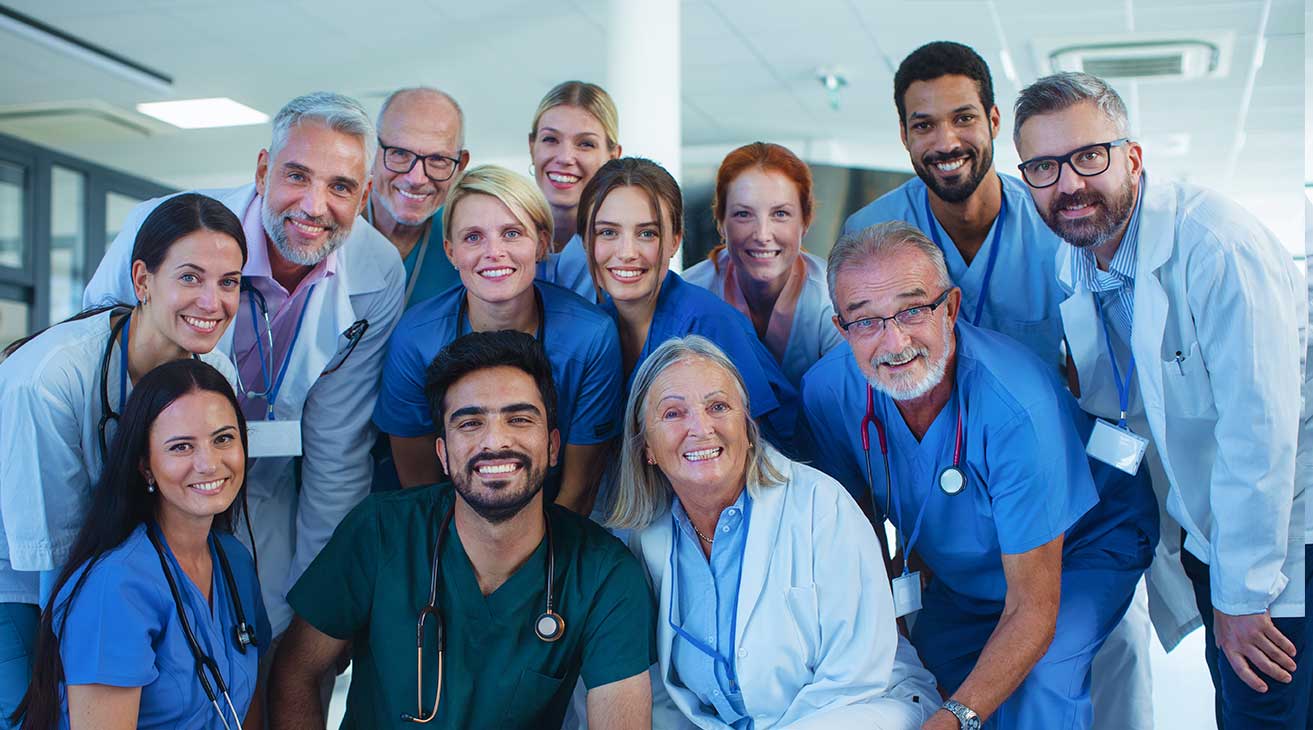 group image of diverse multi-generational clinical experts